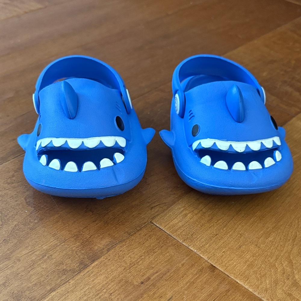 Blue Shark Kids Clogs